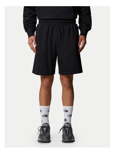 The North Face Спортни шорти Easy NF0A8C2S Черен Regular Fit