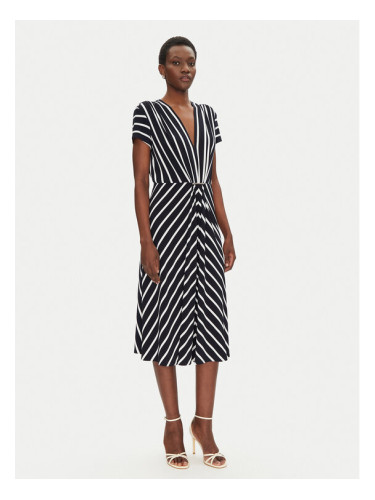 Joseph Ribkoff Плетена рокля 251295X Тъмносин Regular Fit