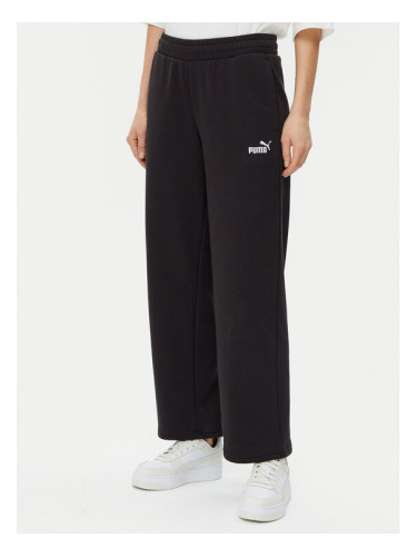 Puma Долнище анцуг Ess Small No. 1 Logo 684979 Черен Straight Fit