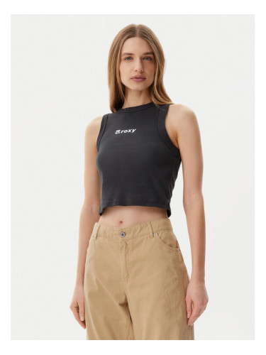 Roxy топ ERJKT04261 Сив Slim Fit