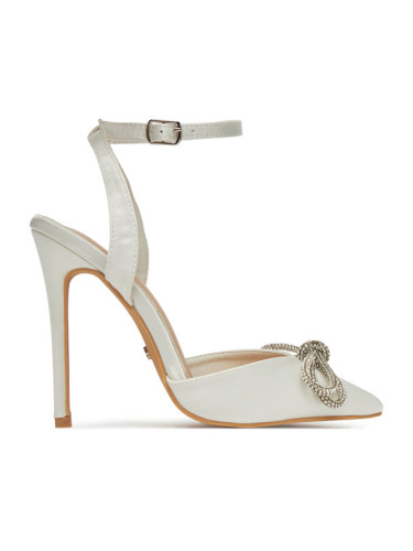 DeeZee Обувки на ток F92831-8 Бял