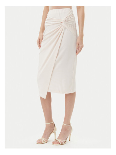 Rinascimento Миди пола CFC0123489003 Бежов Regular Fit