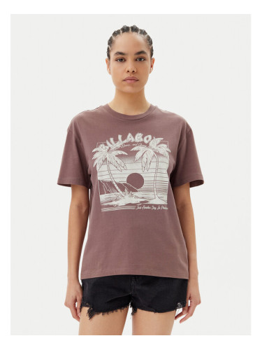 Billabong Тишърт Sweet Escape EBJZT00419 Кафяв Relaxed Fit