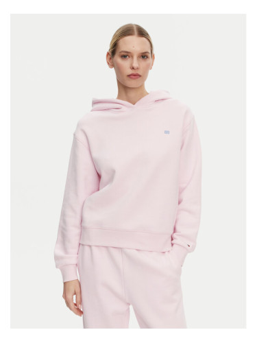 Tommy Hilfiger Суитшърт Contrast Flag WW0WW45979 Розов Regular Fit