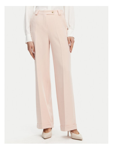 Maryley Текстилни панталони 25EB537/M26/43PY Розов Regular Fit