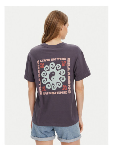 Billabong Тишърт EBJZT00432-KRB0 Тъмносин Regular Fit