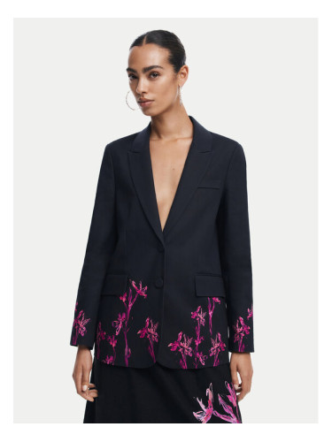 Desigual Сако 25SWEWX1 Черен Regular Fit