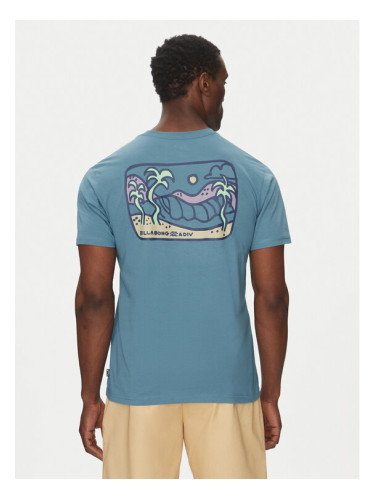 Billabong Тишърт EBYZT00296 Син Regular Fit