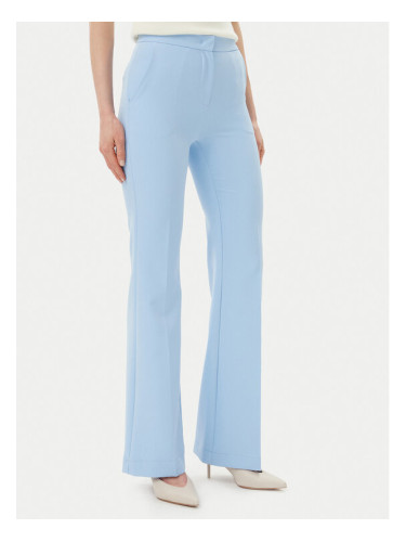 Maryley Текстилни панталони 25EB587/43MA Светлосиньо Regular Fit