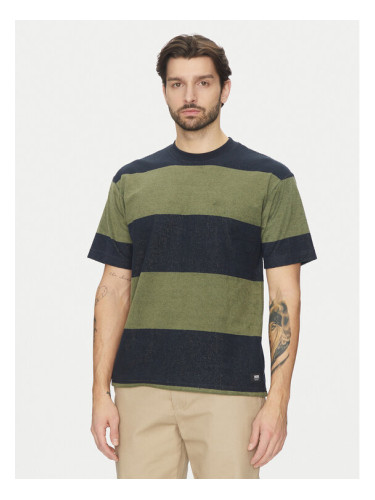 Vans Тишърт Bergman VN000KUE Тъмносин Regular Fit