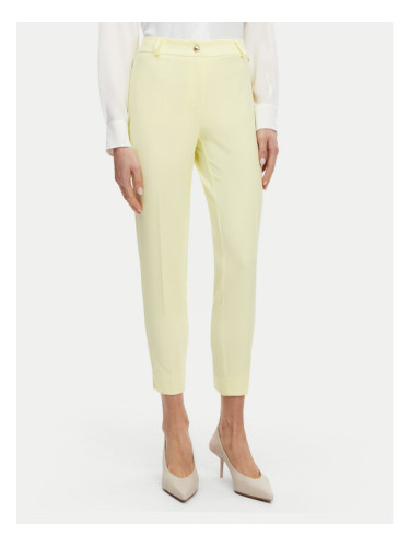 Maryley Текстилни панталони 25EB52Z/M24/43LL Жълт Regular Fit