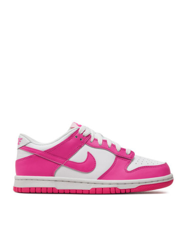 Nike Сникърси Dunk Low (Gs) FB9109 102 Розов