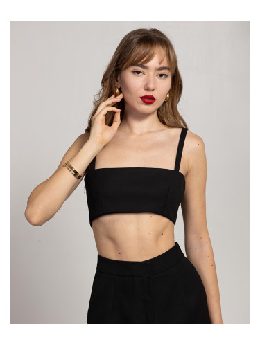 Кроп топ ALLA BLACK