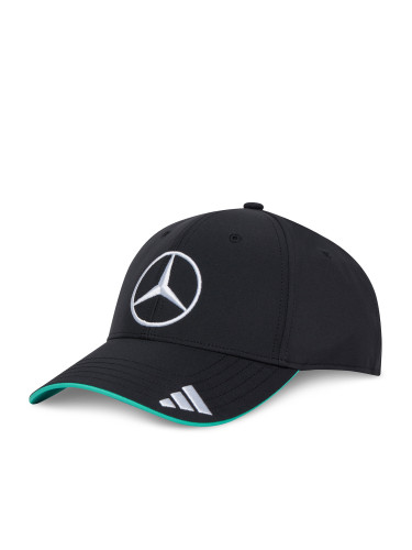 Шапка с козирка adidas Mercedes - AMG Petronas Formula One Team Driver JW6267 Черен