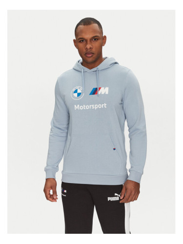 Puma Суитшърт BMW MMS Ess 624162 Светлосиньо Regular Fit