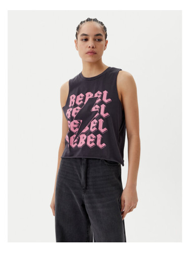 Noisy May топ Rebel 27034002 Сив Oversize