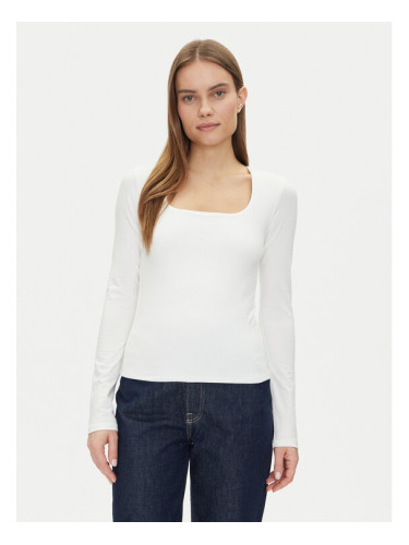 Gap Блуза 637795-02 Бял Regular Fit