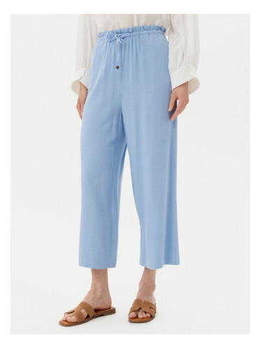 ONLY Текстилни панталони Solvi 15338672 Син Cropped Fit