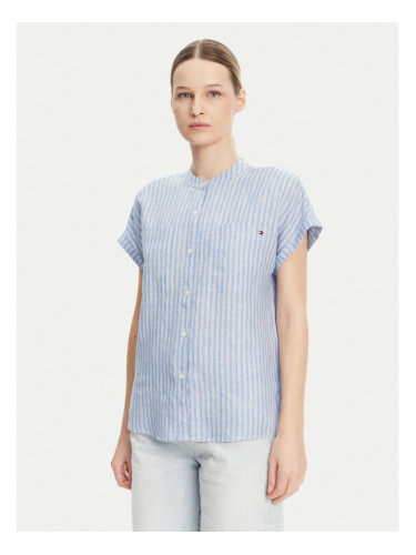 Tommy Hilfiger Риза WW0WW44715 Светлосиньо Regular Fit