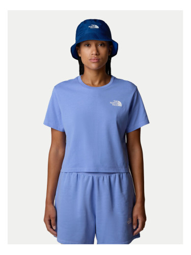 The North Face Тишърт Simple Dome NF0A87U4 Син Loose Fit
