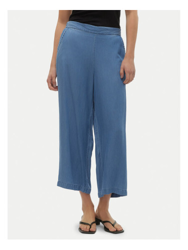 Vero Moda Панталони тип кюлоти Bree 10304861 Син Wide Leg
