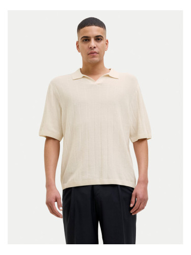 Jack & Jones Пуловер Varenna 12272578 Бежов Relaxed Fit