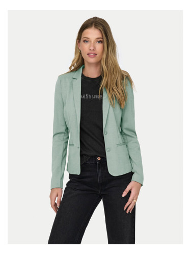 ONLY Сако Poptrash 15153144 Зелен Regular Fit