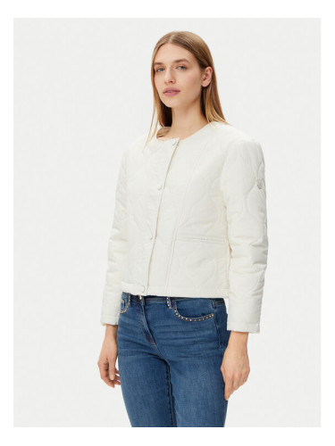 Morgan Преходно яке 251-GBOWIE Екрю Regular Fit