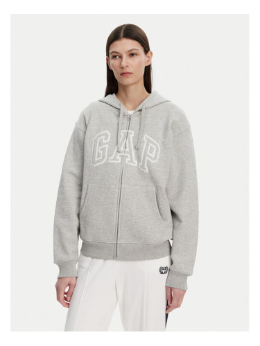 Gap Суитшърт 678782-12 Сив Regular Fit