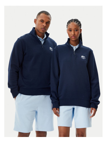 Lacoste Суитшърт Unisex SH2735 Тъмносин Regular Fit