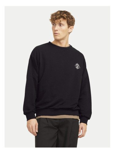 Jack & Jones Суитшърт Jackie 12272482 Черен Relaxed Fit