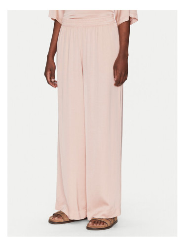 ViCOLO Текстилни панталони TD0008 Розов Relaxed Fit
