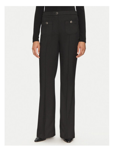 Morgan Текстилни панталони 251-PFLAC.F Черен Bootcut Fit