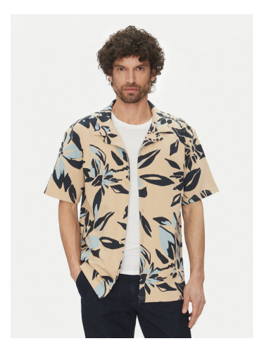 Only & Sons Риза Piero 22034082 Бежов Relaxed Fit