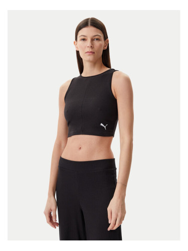 Puma топ Ess 629765 Черен Slim Fit
