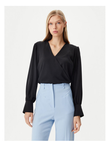 Rinascimento Блуза CFC0122866003 Черен Regular Fit