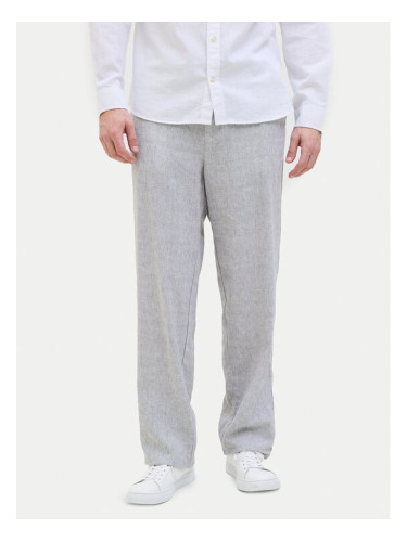 Jack & Jones Чино панталони Karl Mykonos 12269371 Сив Loose Fit