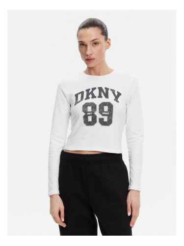 DKNY Sport Блуза DP4T9979 Бял Regular Fit