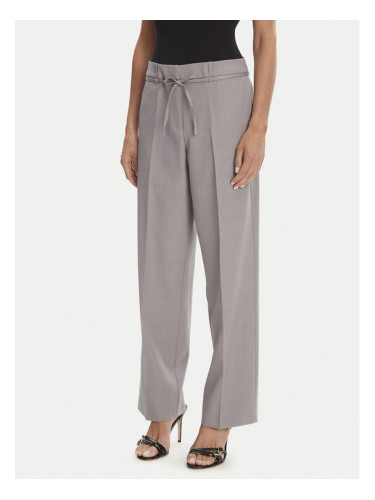 ONLY Текстилни панталони Marine 15338350 Сив Straight Fit