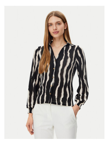 Morgan Риза 251-TRIBO Черен Regular Fit