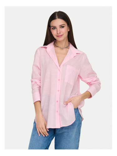 ONLY Риза Salina 15335255 Розов Regular Fit