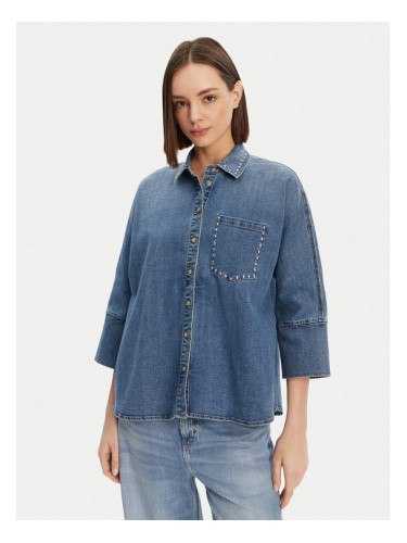 ONLY дънкова риза Grace 15338585 Син Loose Fit