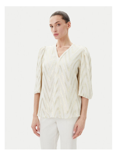 Bruuns Bazaar Блуза Collard Majlya BBW4486 Бежов Regular Fit