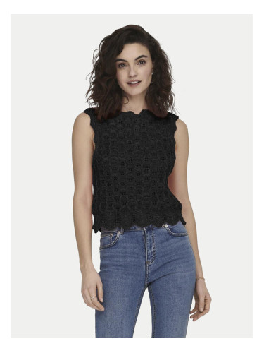 ONLY Блуза Luna 15291602 Черен Regular Fit