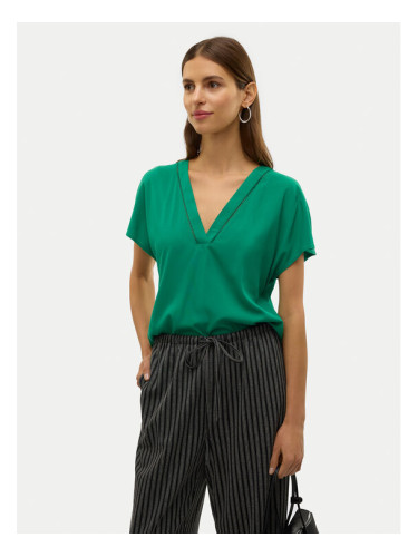 Vero Moda Блуза Bella 10327551 Зелен Regular Fit