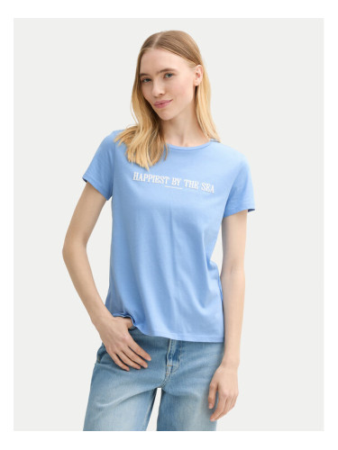 Tom Tailor Denim Тишърт 1045417 Син Regular Fit