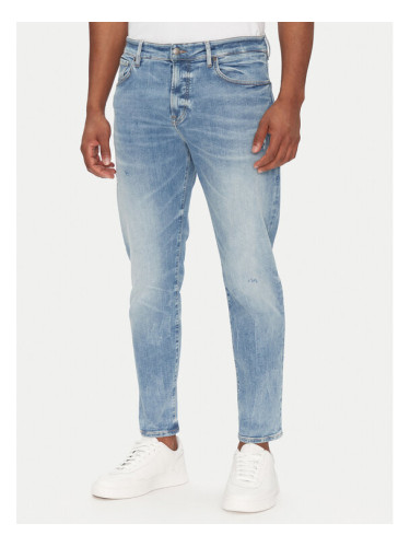 BOSS Дънки Onyx 50537817 Син Tapered Fit