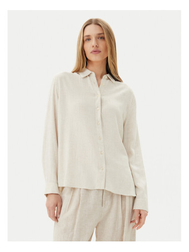 ONLY Риза Siesta 15347208 Бежов Oversize