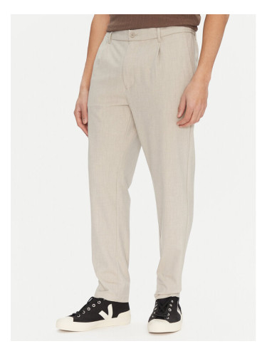 Only & Sons Чино панталони Lou 22031615 Бежов Tapered Fit