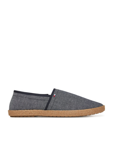 Tommy Hilfiger Еспадрили Hilfiger Chambray Espadrille FM0FM05391 Син